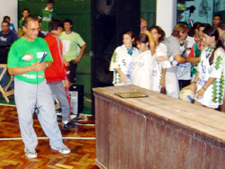 Prof. Claudio Rodríguez Cavalheiro, homenajeado en los 30º Juegos Verdiblancos