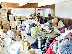 Rivera se hizo presente en la ayuda a los damnificados por las inundaciones