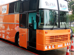 Quedó habilitado para uso de la comunidad el ómnibus donado por Japón