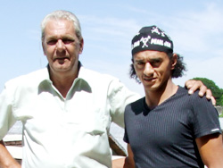 Significativa visita a Rivera del ex-futbolista Darío Silva