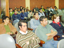 Seminarios de Adriana Karina Navarro en el local de la Asociación Comercial e Industrial de Rivera