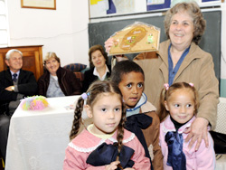 La Primera Dama María Auxiliadora Delgado visitó la ciudad de Rivera