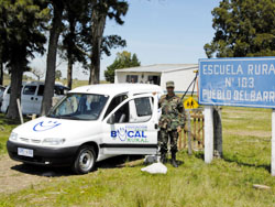 La Primera Dama, María Auxiliadora Delgado, visitó el Departamento de Tacuarembó