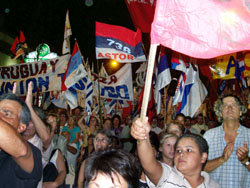 El Frente Amplio realizó acto en Rivera con sus tres precandidatos