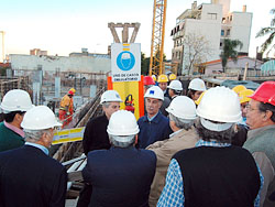 Recorrida por las obras del futuro Hotel Casino