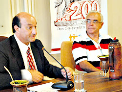 Reunión en la ciudad de Bagé (RS/Brasil)