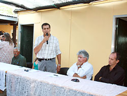 Se inauguró la conexión eléctrica en pueblo Rincón de los Rodríguez