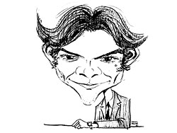 Exposición de caricaturas en el museo municipal