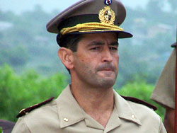 Jefe del Regimiento de Caballería Mecanizado Nº 3 “Brigadier Fructuoso Rivera”, Tte. Cnel. Raúl Picapedra
