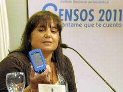 Estuvo en Rivera la Directora del Instituto Nacional de Estadística, Ec. Laura Nalbarte