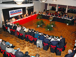 Octava reunión binacional de intendentes y alcaldes fronterizos