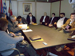 Reunión por boletos de estudiante