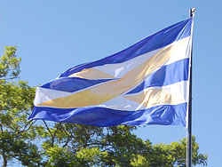 Tranqueras es el primer municipio en tener su bandera