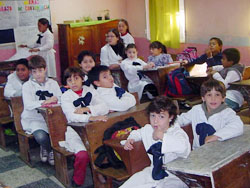Actividad del Museo Sin Fronteras en la Escuela Nº 109 de Rivera