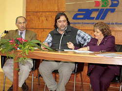 Universitario Crandon firmó convenios con el Colegio Rodó y ACIR para el dictado de cursos en Rivera