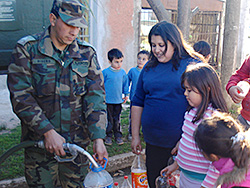 Ejército Nacional en apoyo a la comunidad