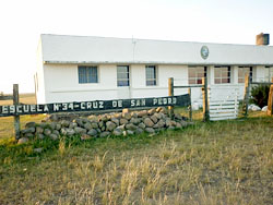 Reunión por electrificación rural en la Escuela Nº 34 de Cruz de San Pedro