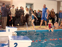 Quedó inaugurada oficialmente la piscina térmica de la Plaza de Deportes