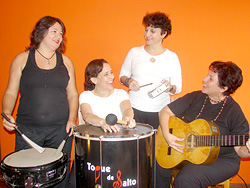 Presentación en Rivera del grupo brasiliense “Toque de Salto”