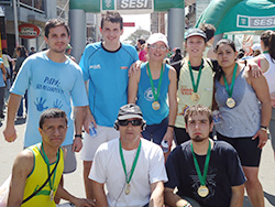 Se corrió en Livramento los 10K del SESI