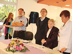 Se realizó un homenaje a la Licenciada Melita Hernández en el Centro Universitario