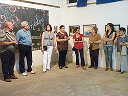 Se realizó la primera exposición de los alumnos de la Escuela y Taller de Artes Plásticas de Tranqueras