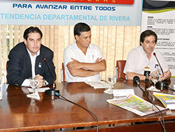 Autoridades Departamentales y del Rotary Club Tranqueras presentaron la XXII Fiesta de la Sandía y la Forestación