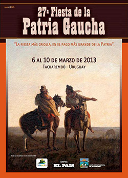 Todo pronto en Tacuarembó para la 27ª Fiesta de la Patria Gaucha
