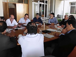 Reunión en el LATU por cursos de la Universidad Tecnológica en Rivera