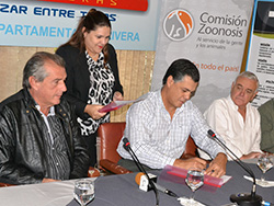 Intendencia Departamental firma un convenio con la Comisión Nacional de Zoonosis