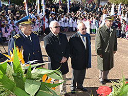 Concurrido acto patriótico central en Tranqueras
