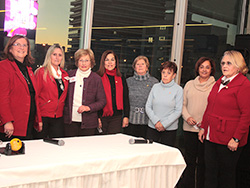 Cinco nuevos integrantes recibieron el distintivo de la Cruz Roja de Rivera