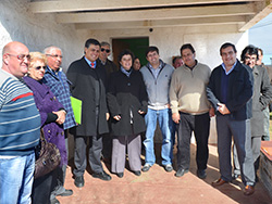 Reunión para tratar la reforma del Hogar Estudiantil de Masoller