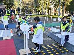En la jornada de ayer quedó inaugurada la Escuela Itinerante de Tránsito