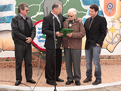 Se realizó un acto de homenaje en el Día del Retirado Militar