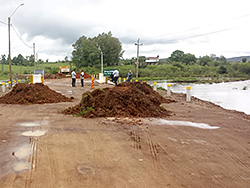 Ciento cuatro evacuados en Rivera por las intensas precipitaciones