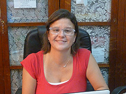 Licenciada en nutrición Cinthya Campos, del Programa de Alimentación Escolar del CEIP