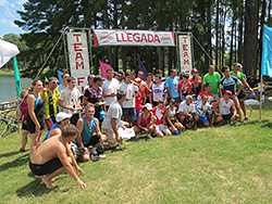 Excelente actuación de nuestros triatletas en Tacuarembó