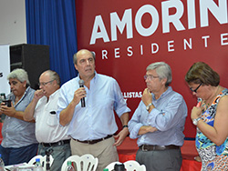 Dirigentes de Rivera en lanzamiento de la campaña de Batllistas de Ley para las internas