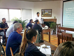 Capacitación en Cofusa-Urufor por medio ambiente y vectores