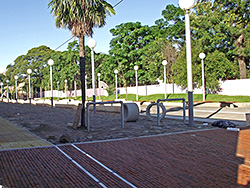El muro y la plazoleta del Liceo Nº 1 se inaugurarían antes del 10 de marzo