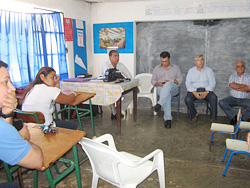 Intendente Marne Osorio visitó Paso del Parque