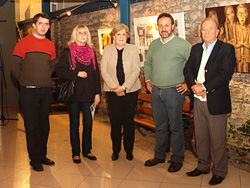 Exposición de pinturas en la Sala Cultural de ANTEL