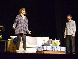 Se presentó en Rivera la obra de teatro “La despedida”