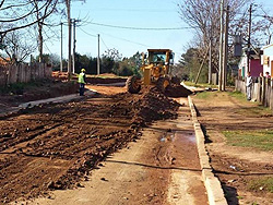 Comenzó Plan de Contingencia para reparar 177 cuadras de tosca afectadas por las lluvias