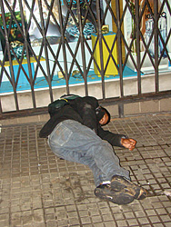 No hay personas pernoctando en las calles de Rivera