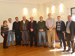 Mieres destacó apertura de la prensa del interior durante reunión con el Consejo Directivo de OPI