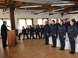 Veinticinco noveles agentes de policía culminaron su formación en Rivera