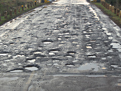 Vergonzoso estado de Ruta 27