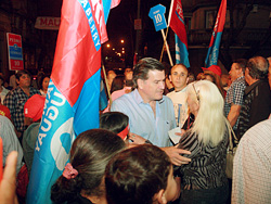 Fórmula presidencial colorada estuvo en Rivera